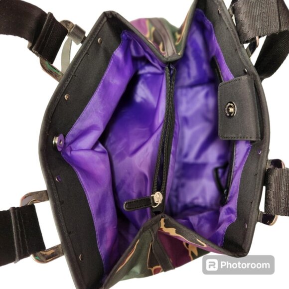 Franco Sarto multi-colors canvas women's  size OS - Picture 2 of 7